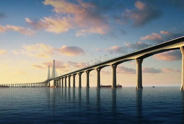 Megnyitották a világ leghosszabb tengeri hídját