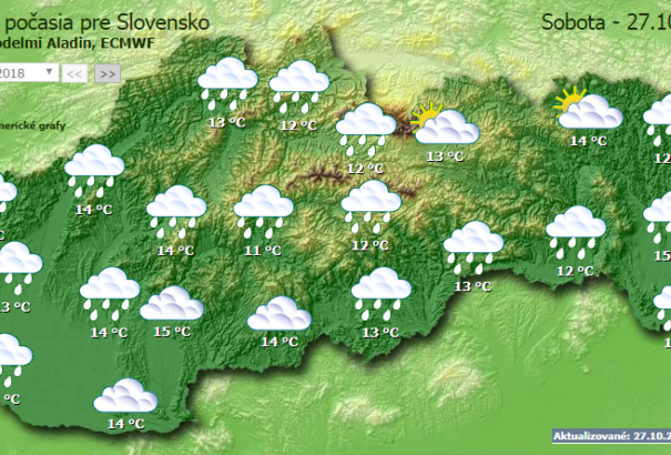 Esővel érkezik az enyhébb idő