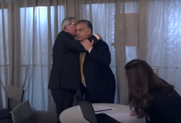 Orbán segített Junckernek megtalálni a kilincset