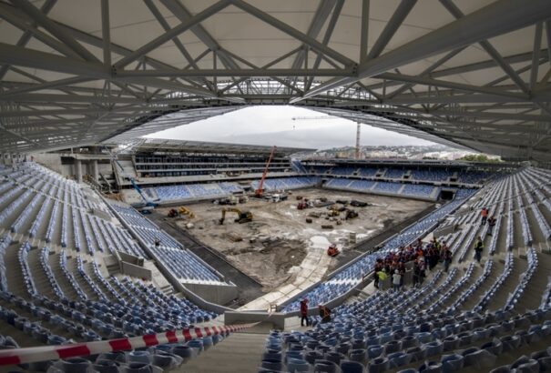 VIDEÓ: Így néz ki a majdnem kész szlovák nemzeti stadion