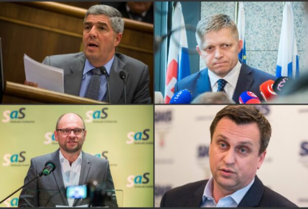 Fico, Bugár, Danko, Sulík és Kollár a helyhatósági választások eredményeit értékelték
