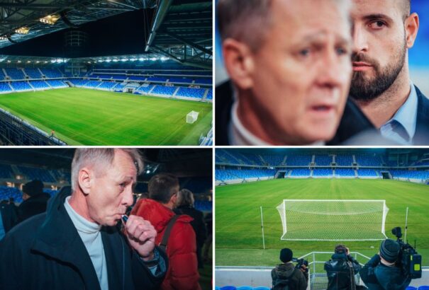 Elkészült a szlovák nemzeti stadion, Kmotríkék kezdik árulni a Slovan-bérleteket