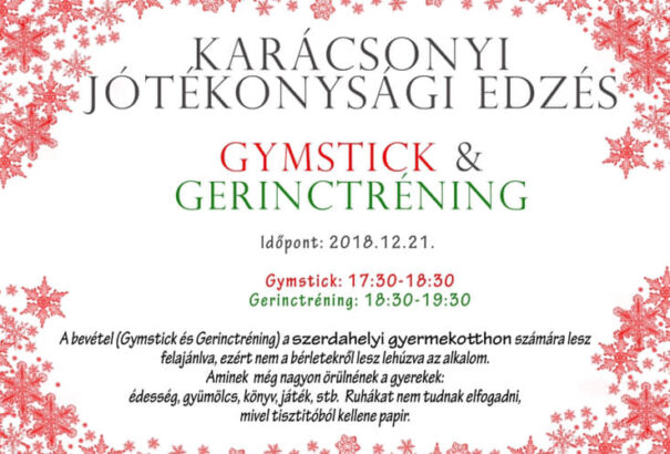 Testmozgással a gyermekotthonban nevelkedők különlegesebb karácsonyáért