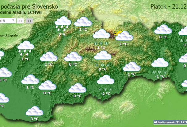Marad az első fokú riasztás, ónos eső is jöhet