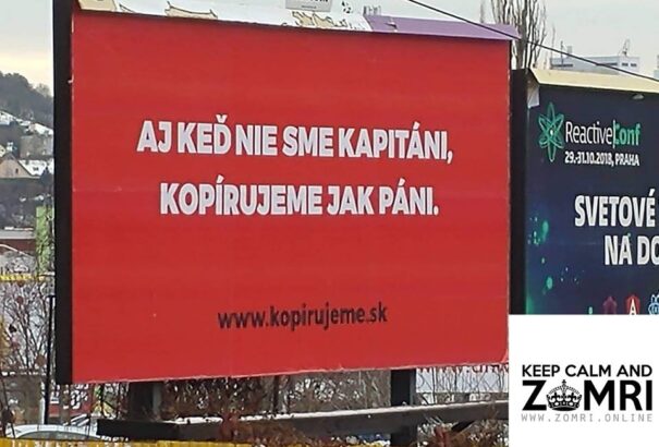 Óriásplakáton szívatják a szlovák házelnököt