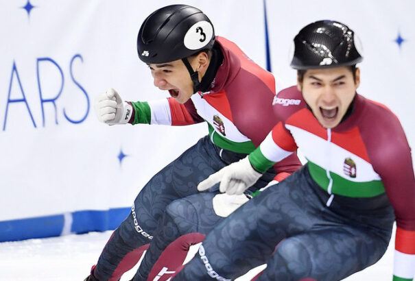 Kettős magyar siker a rövidpályás gyorskorcsolya Eb-n 1500 méteren