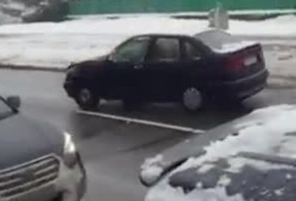 Részeg sofőr randalírozott Rózsahegyen – Videó