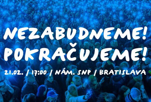 A Tisztességes Szlovákiáért újabb tüntetésekre készül Szlovákia több városában