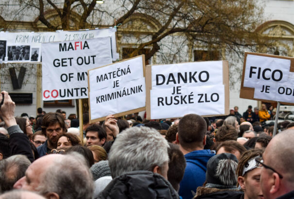 Ilyen volt a pozsonyi tüntetés testközelből – Képriport