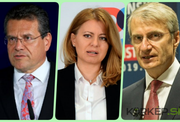 AKO-felmérés: Šefčovič továbbra vezet Mistrík és Čaputová előtt, Menyhárt esélyei csökkennek