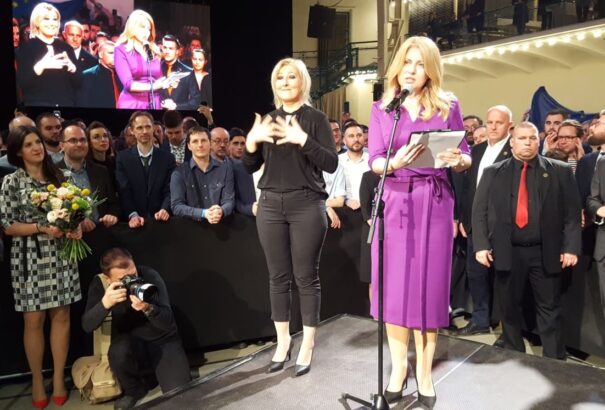 A győzelem képei: Zuzana Čaputová – Az ország változást követel (Képriport)