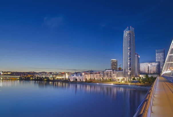 Megmutatták Szlovákia első felhőkarcolójának egyedülálló modelljét