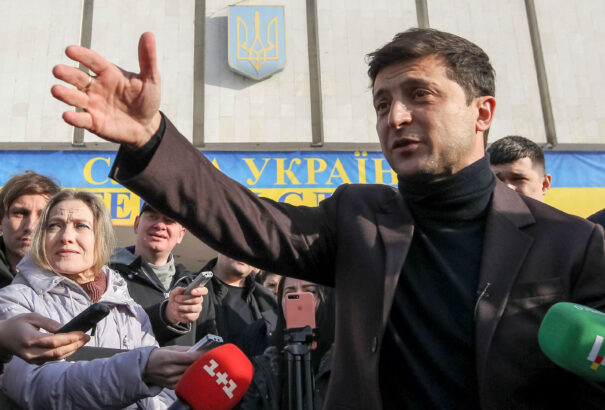 Letette az elnöki esküt az új ukrán elnök