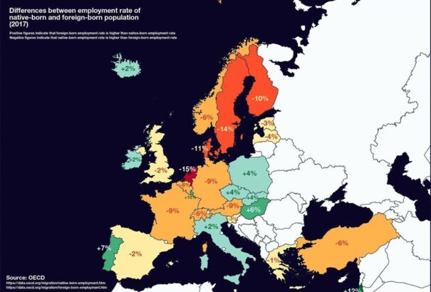 Térképre tették a bevándorlók és az őslakos népesség foglalkoztatottsági viszonyait