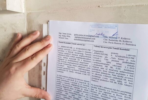 Mit kíván a magyar nemzet a Felvidéken? – Danko megkapta a Himnuszunk a szabadságunk tüntetés szervezőinek követeléseit