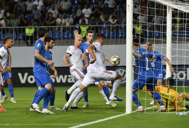 Eb-selejtező: 3–1-re győzött a magyar válogatott Azerbajdzsánban