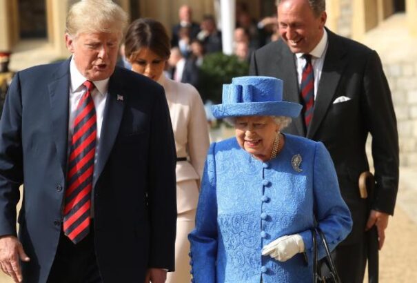 Trump megérkezett Londonba