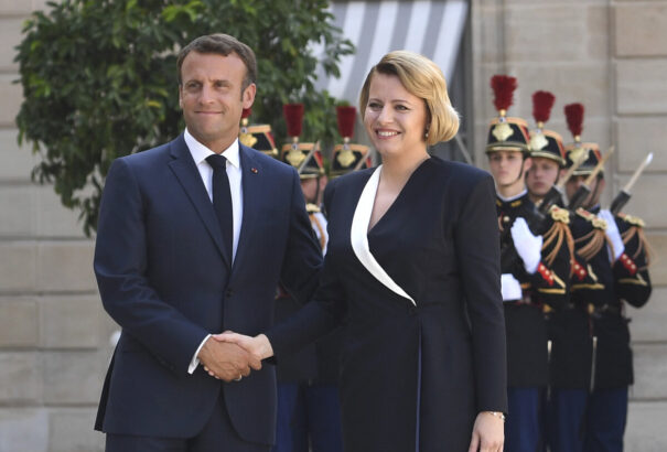 Macron–Čaputová találkozó: Macron az egyesült Európa szimbólumának nevezte Čaputovát