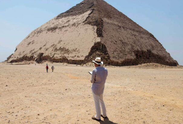 Ötven év után megnyitottak a dahsúri piramist Egyiptomban
