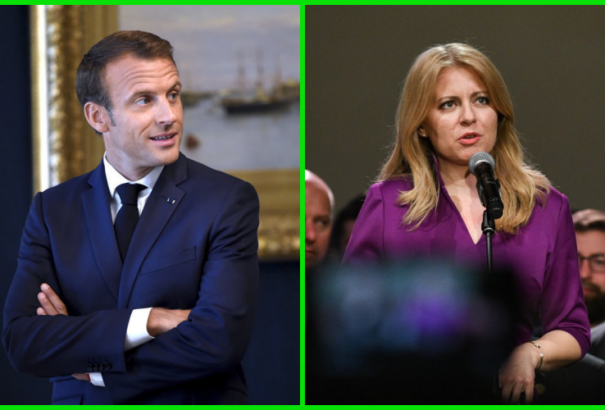 A szlovák államfő Macron francia elnökkel találkozik Párizsban