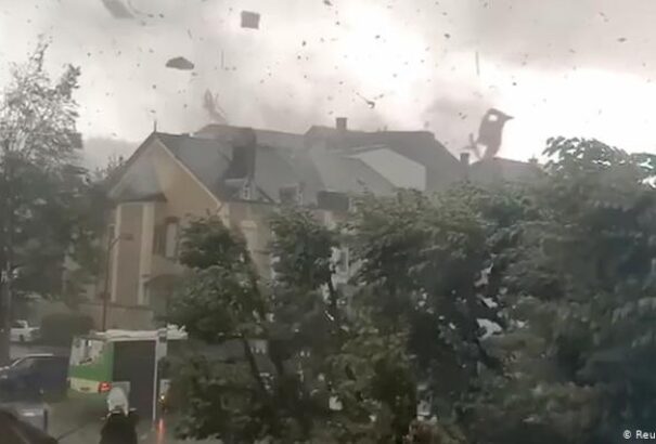 Tornádó tombolt Luxemburgban (videók)