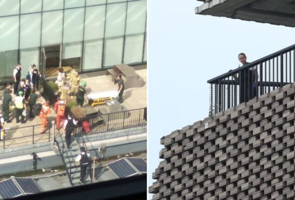 Túl van az életveszélyen a londoni Tate Modern múzeum teraszáról ledobott kisfiú