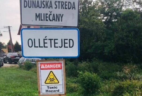 „Zárják be a céget, most!” – Kétszázan tüntettek az ollétejedi gumifeldolgozó bűze ellen