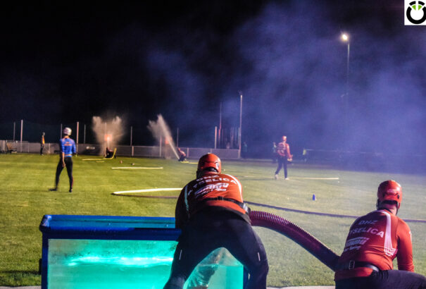 Látványos tűzoltóoösszecsapás Szentmihályfán