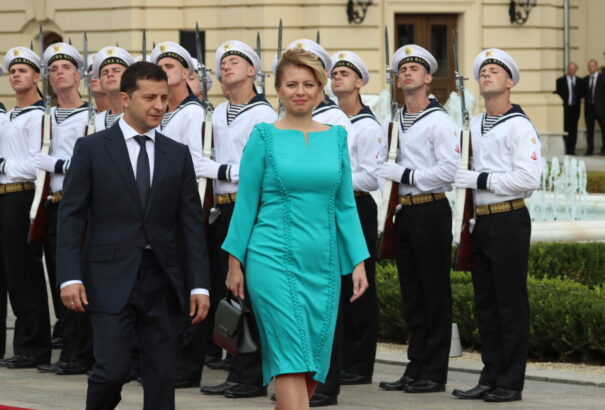 Čaputová pozitívan értékelte Zelenszkij reformjait ukrajnai látogatása során