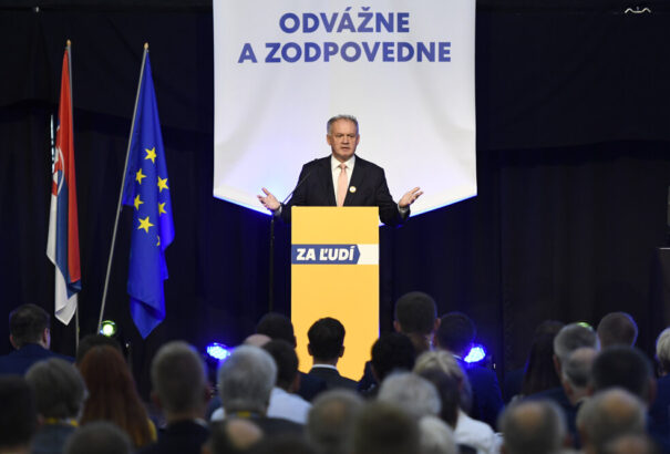 Kiskát választották meg pártelnöknek a Za ľudí alakuló ülésén. A volt államfő két számjegyű eredményben bízik