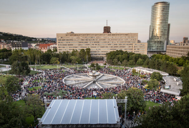 Országszerte ismét a tisztességes Szlovákiáért tüntettek
