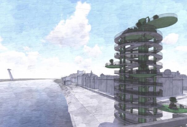 Két kilátótoronnyal és egy átcsúszópályával akarják összekötni a Duna két partját Pozsonyban