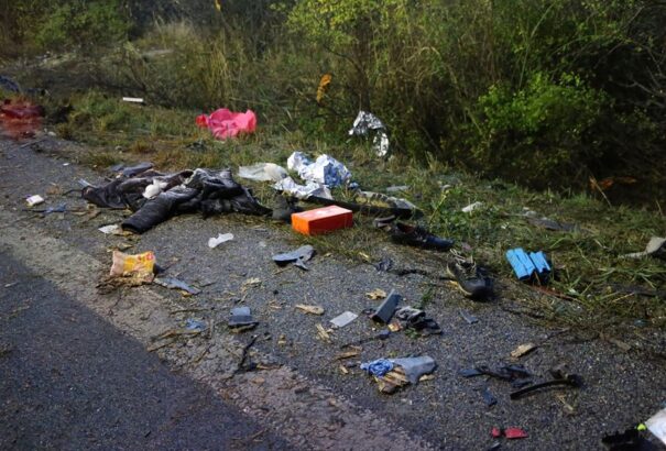 Nyitrai baleset: Az I/65-ös Malánta melletti szakasza továbbra is le van zárva. Új képek jelentek meg a helyszínről