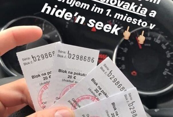 80 eurós büntetést kapott, de kinevette a rendőröket a 18 éves autós. Újra fizethetett