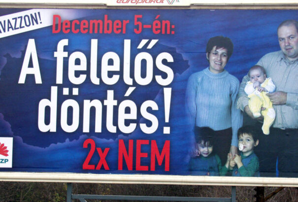 A magyar kormány gyógyítja a 15 évvel ezelőtti népszavazás sebeit