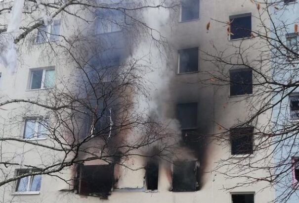 Ezúttal Szászországban robbant fel egy lakóház