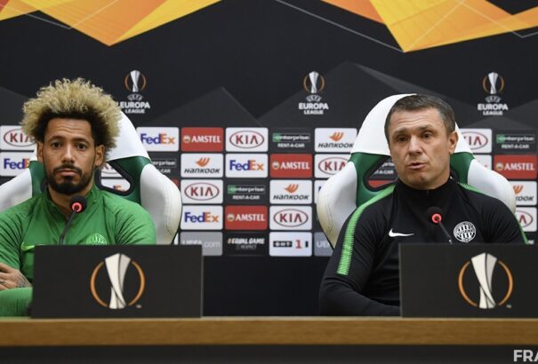 A továbbjutás a tét a Fradinak, Rebrov: győznünk kell, de ez nem helyez nyomást a játékosok vállára