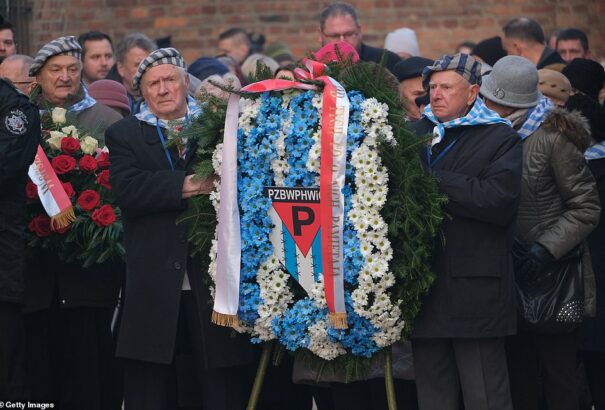 A túlélők voltak a fő vendégek a 75. évfordulós auschwitzi megemlékezésen