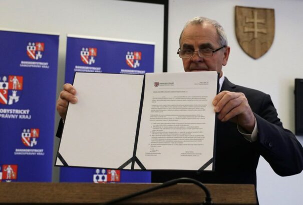 A zólyomi SAD megegyezett Besztercebánya megyével