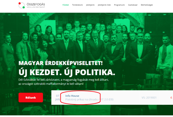 TIS: Súlyos kérdések a Magyar Közösségi Összefogás kampányának finanszírozása körül