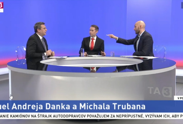 Az amerikai-iráni konfliktus és a finanszírozási vádak vitték a prímet Danko és Truban tévés vitájában