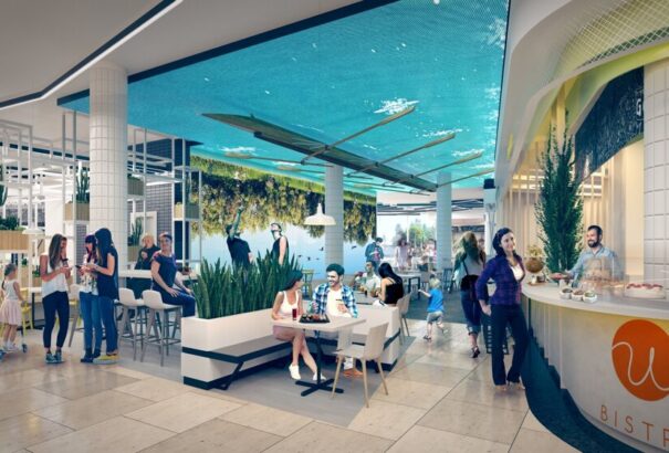 Az Eurovea megkétszerezi az ételudvarát. Mutatjuk, hogy fog kinézni