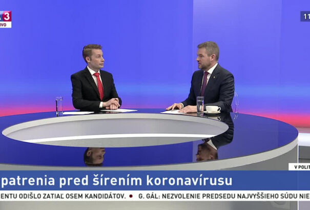 Pellegrini: Az orvosok röghözkötése teljesen jogos, Szlovákia felkészült a koronavírusra