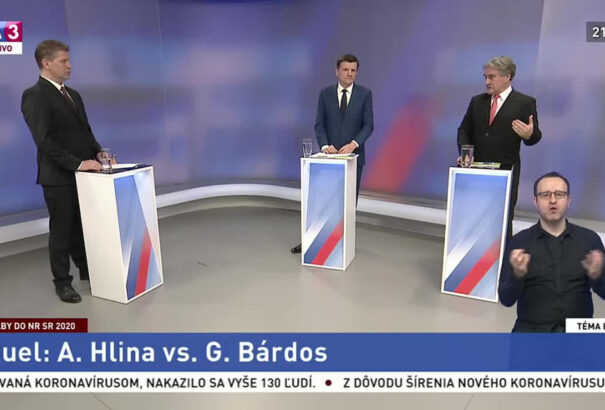 Listavezetők vitája: Hlina előhúzta az „Orbán-kártyát”. Bárdos: az állampolgársági törvény ellentmond az alkotmánynak