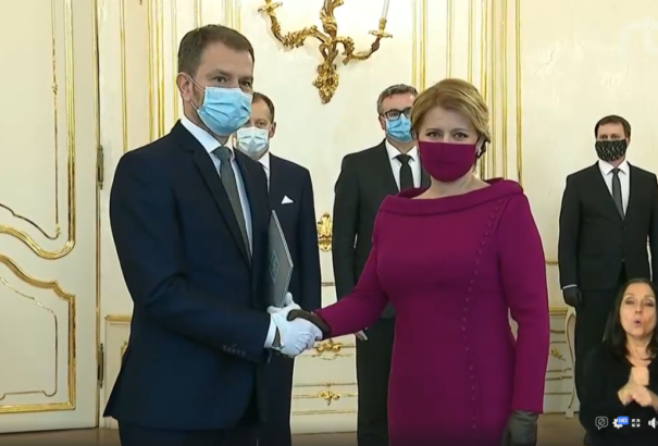 Zuzana Čaputová kinevezte az új kormányt