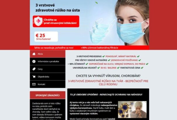 Vigyázat! Személyes adatokat próbálnak lopni a szájmaszkokat kínáló csalók