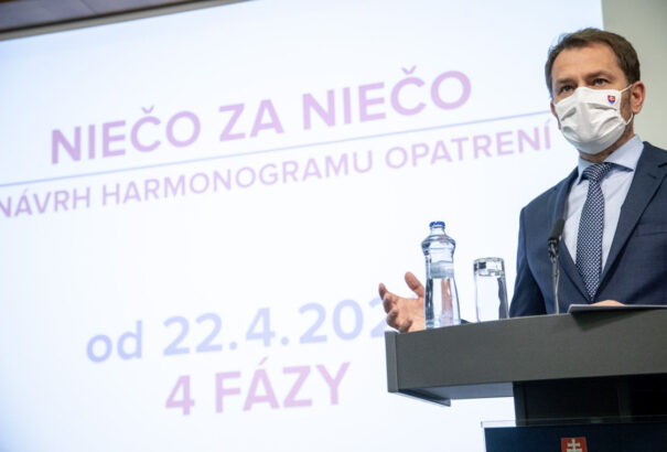 Matovič: Hétfőn előre hozhatjuk a gazdasági enyhítés második fázisát