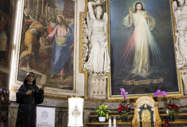 Isteni irgalmasság vasárnapja: „Istennek megesik a szíve azon, ami nincs, és rászól, hogy legyen. Már a teremtés is irgalomból született.”