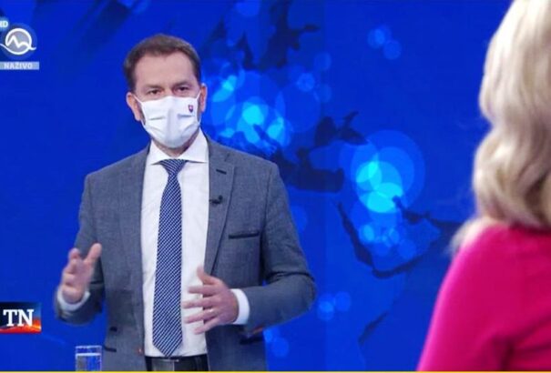 Matovič a Markízában az üzletek megnyitásáról: Ha a pénz és az élet között kell választani, ő az életet választja