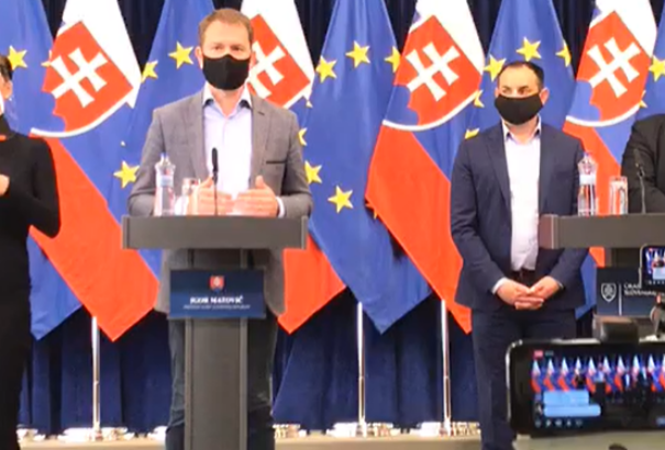 Matovič: Tegnap 49 új koronavírus-fertőzött volt, ebből 34-en egy autókonvojból származtak